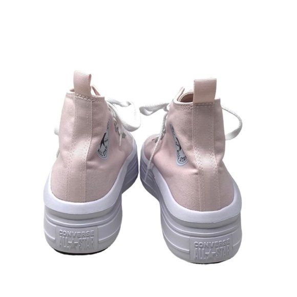 Converse Chuck Taylor Move Platform Canvas Pink Shoes Kid Women Sneakers A03629C - Picture 5 of 8
